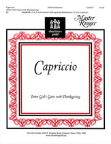 Capriccio Handbell sheet music cover